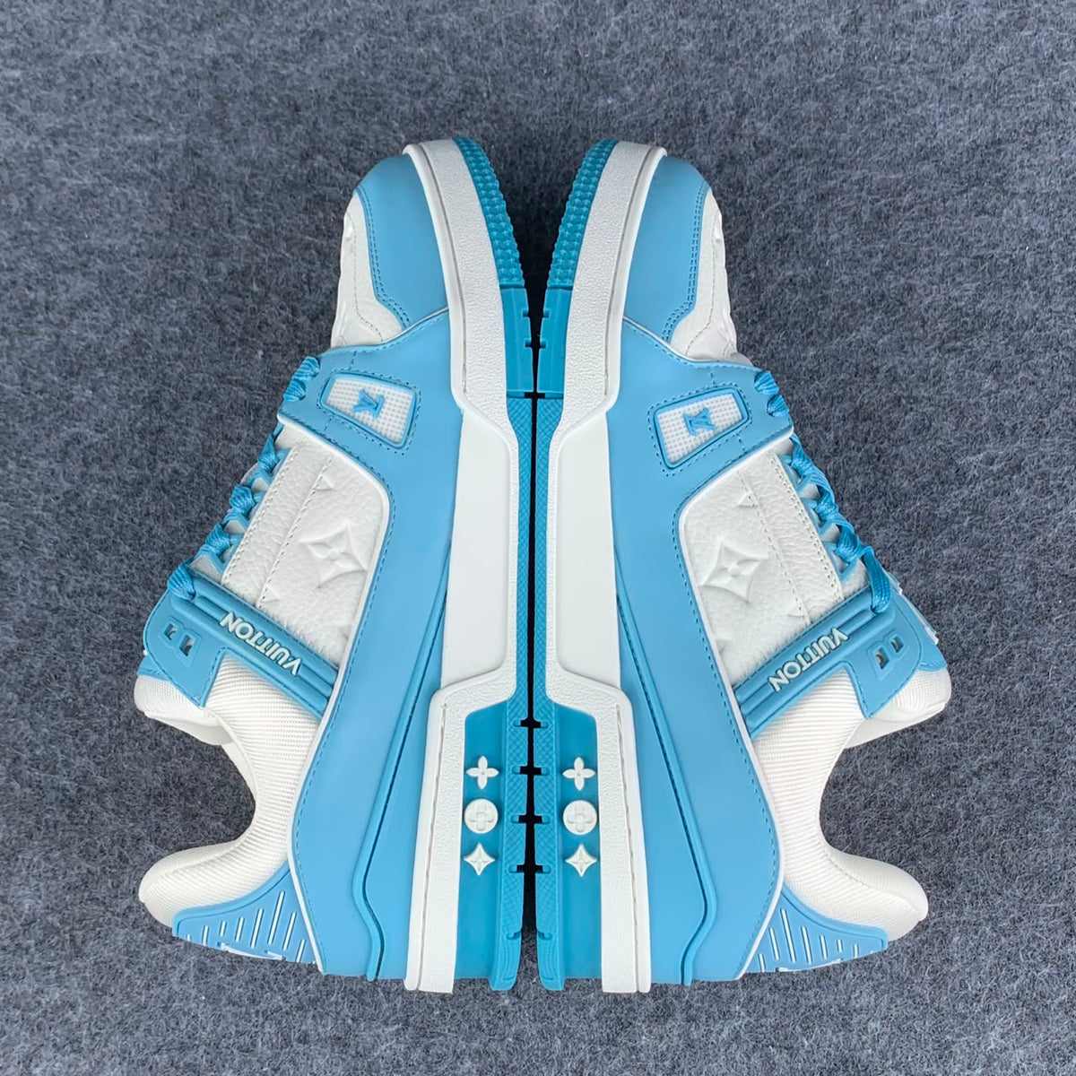 LV Trainer Low Sneakers 'White Sky Blue' - product view 3