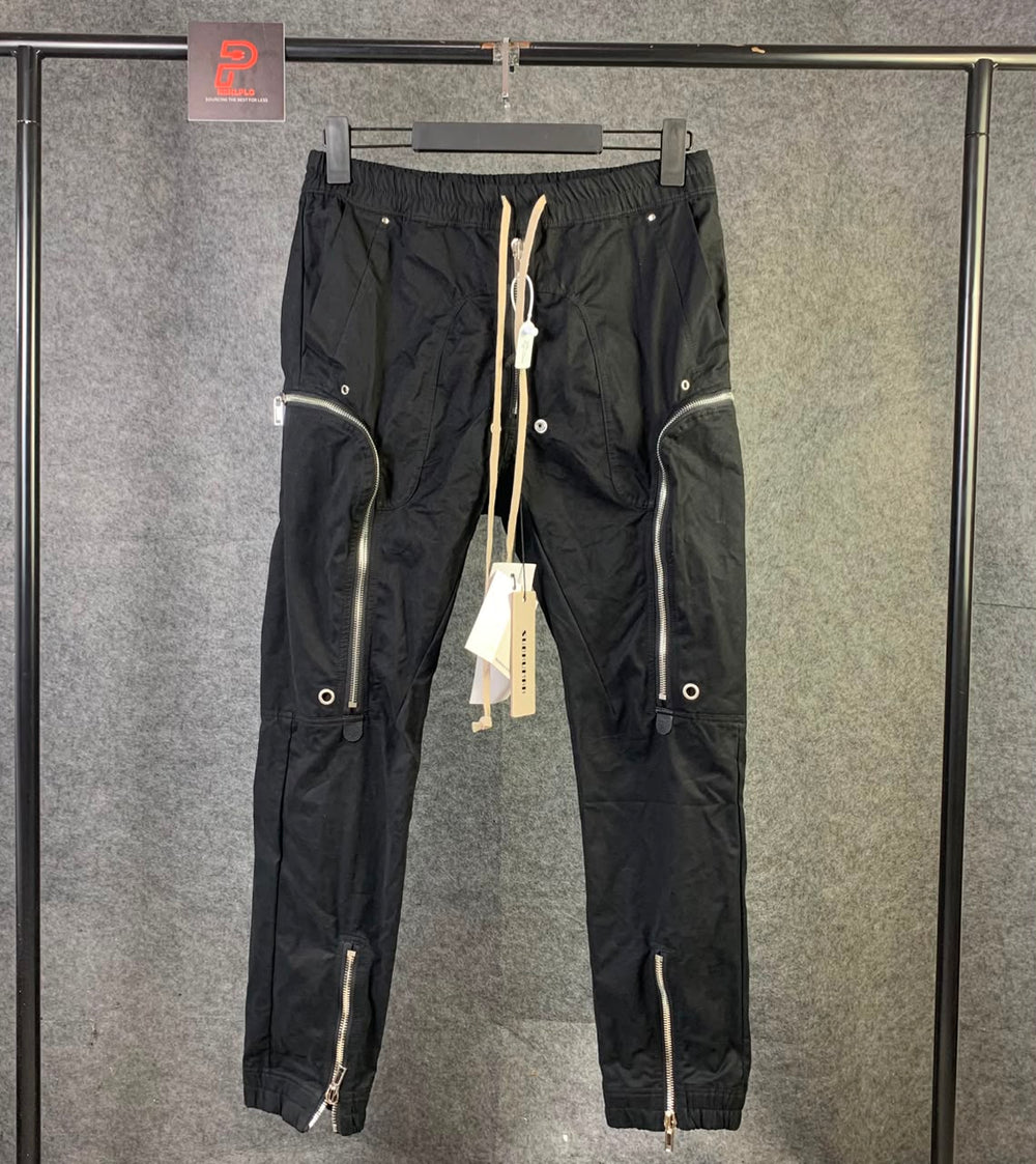 Rick Owens Bauhaus Cargo Pants 'Black' - product view 1