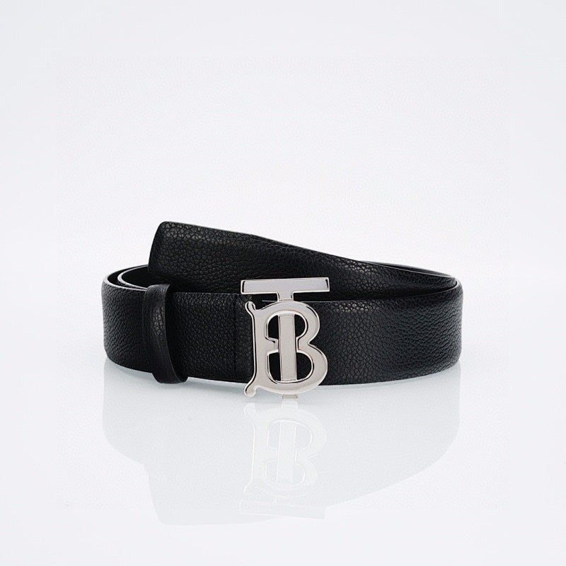 BB Belt with Silver Buckle - product view 3