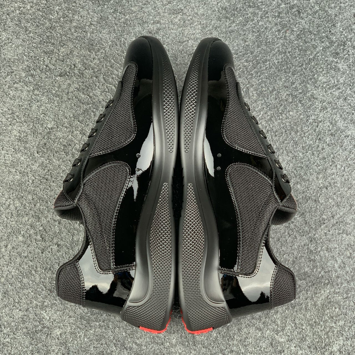 Wmns Prada America's Cup Sneakers 'Black' - product view 4