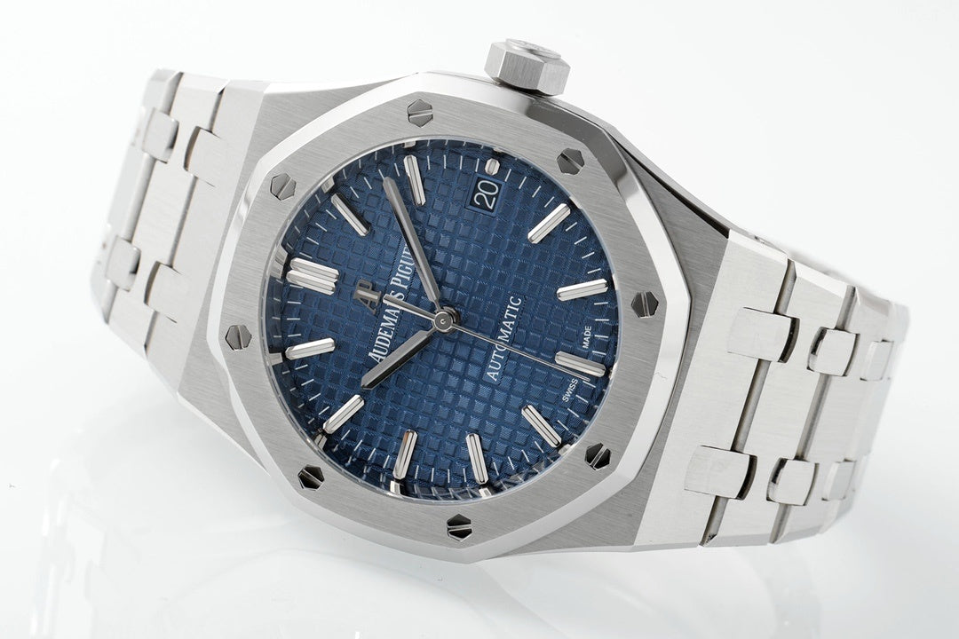 Royal Oak 15500ST Blue Dial Watch - product view 4