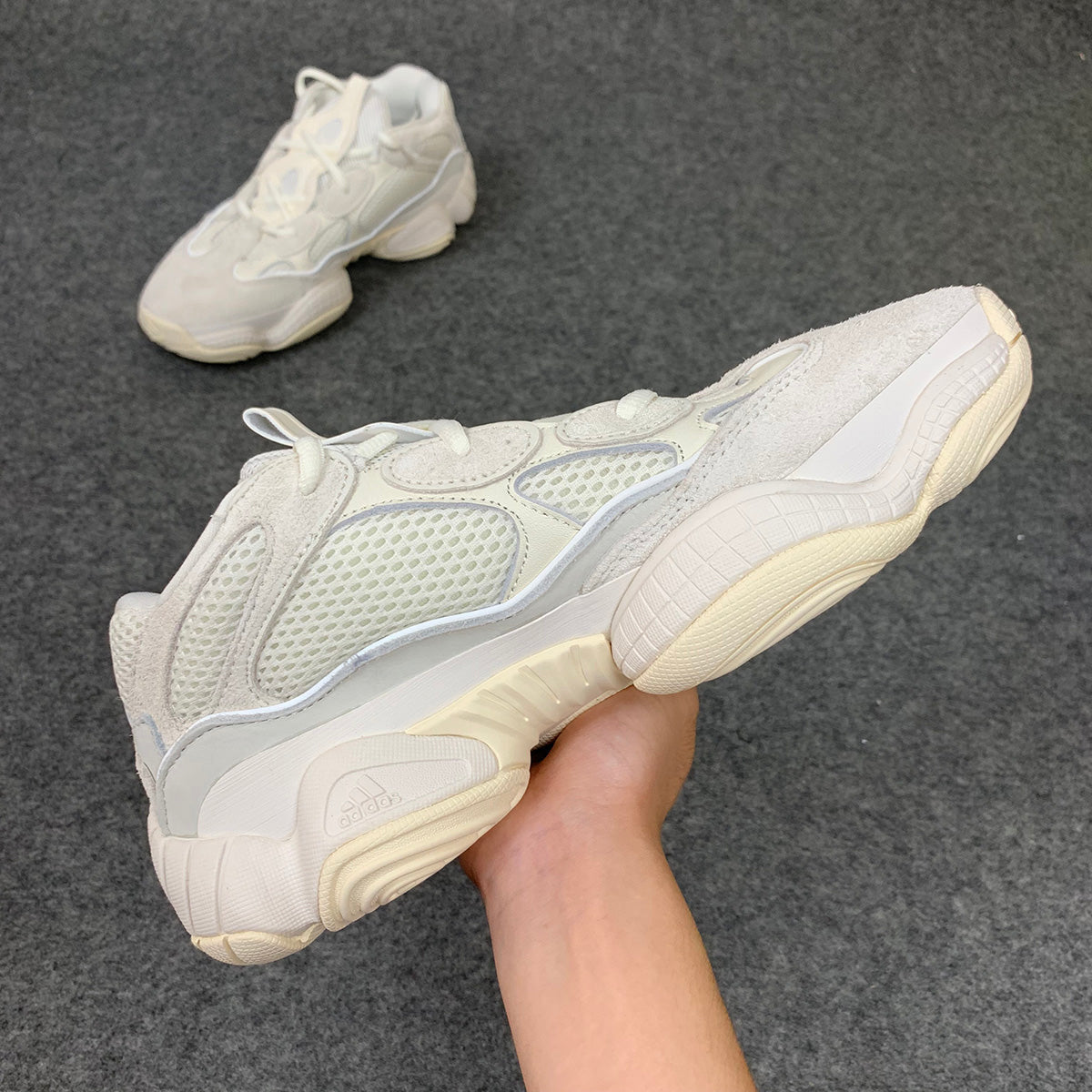 Yeezy 500 Sneakers 'Bone White' - product view 4