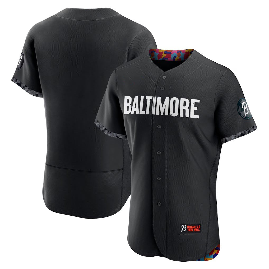 Baseball Jersey | Baltimore Orioles Black City Connect - image 1