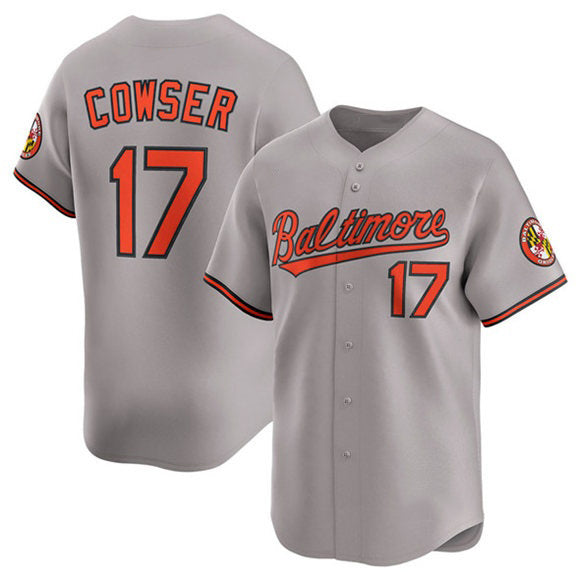 Baseball Jersey | Baltimore Orioles #17 Colton Cowser Gray 2025 Limited Stitched - image 1