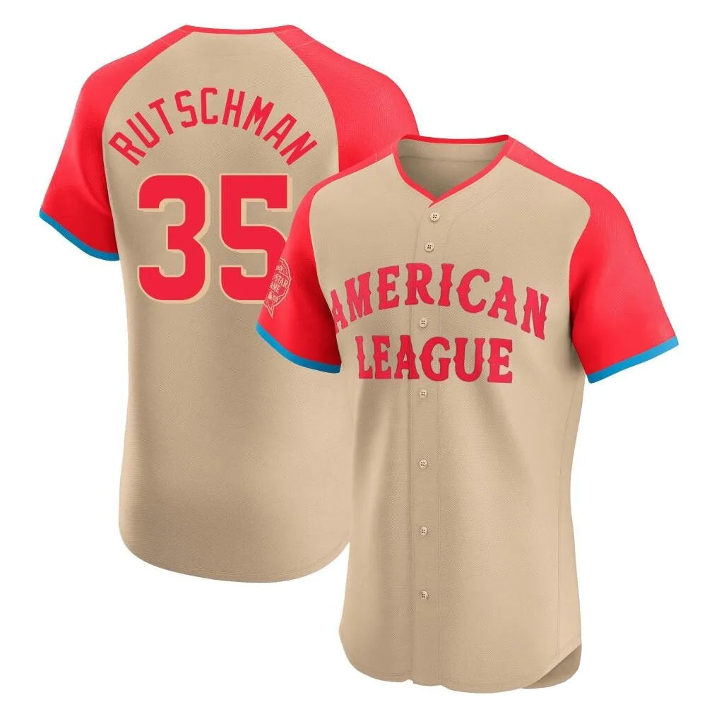 Baseball Jersey | Baltimore Orioles #35 Adley Rutschman Player Cream American League All-Star Limited Home Game Stitched - image 1