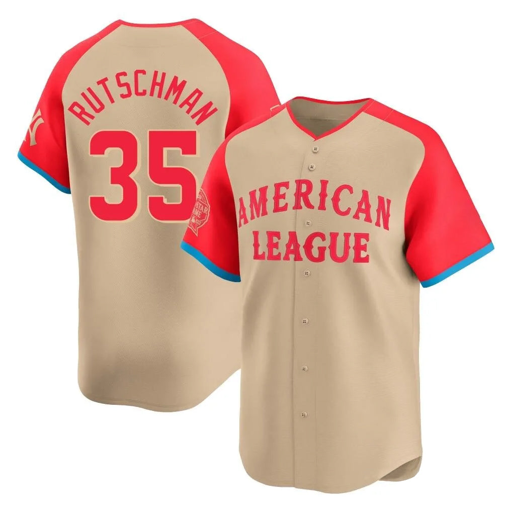 Baseball Jersey | Baltimore Orioles #35 Adley Rutschman Player Cream American League All-Star Limited Home Game Stitched - image 1