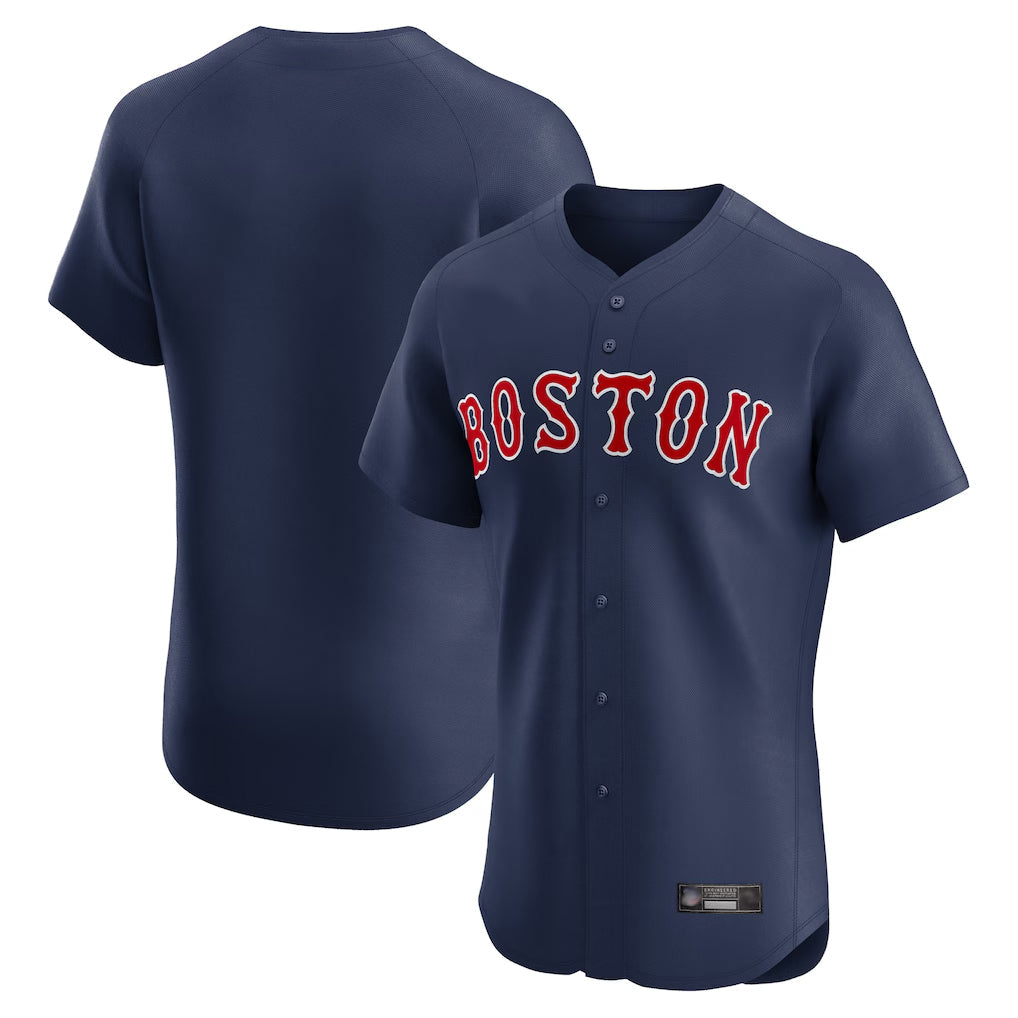 Baseball Jersey | Boston Red Sox Red Sox Blank Player Navy Limited Home Game Stitched - image 1