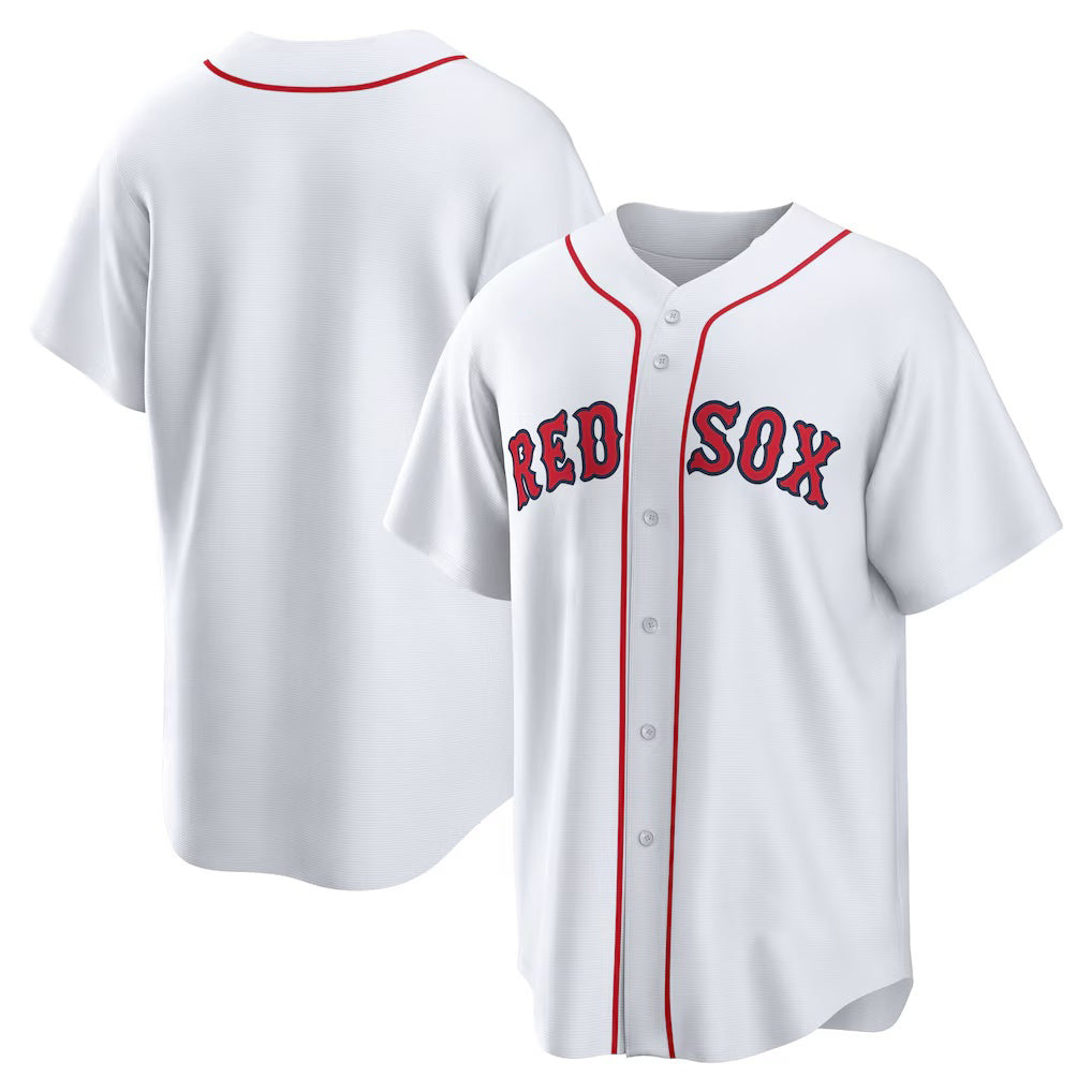 Baseball Jersey | Boston Red Sox White Home Blank Replica - image 1