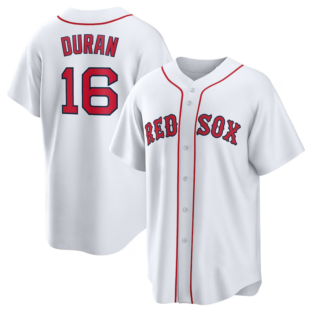 Baseball Jersey | Boston Red Sox #16 Jarren Duran White Home Replica Player - image 1