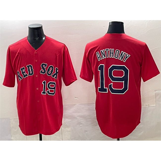 Baseball Jersey | Boston Red Sox #19 Roman Anthony Red Stitched - image 1