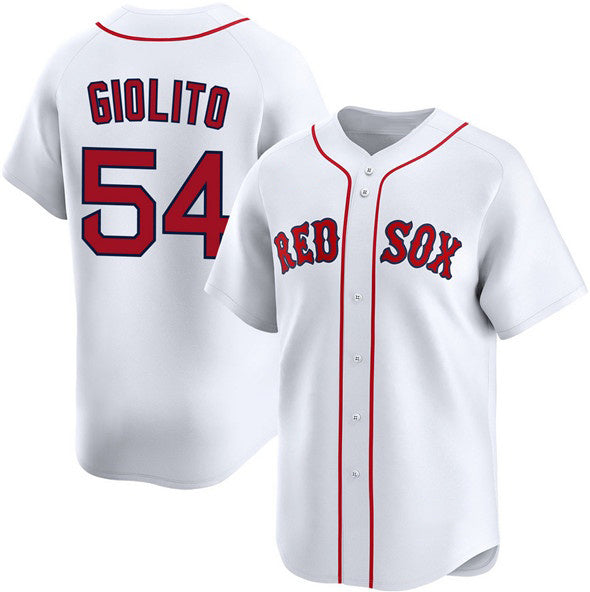 Baseball Jersey | Boston Red Sox #54 Lucas Giolito White 2024 Home Limited Stitched - image 1