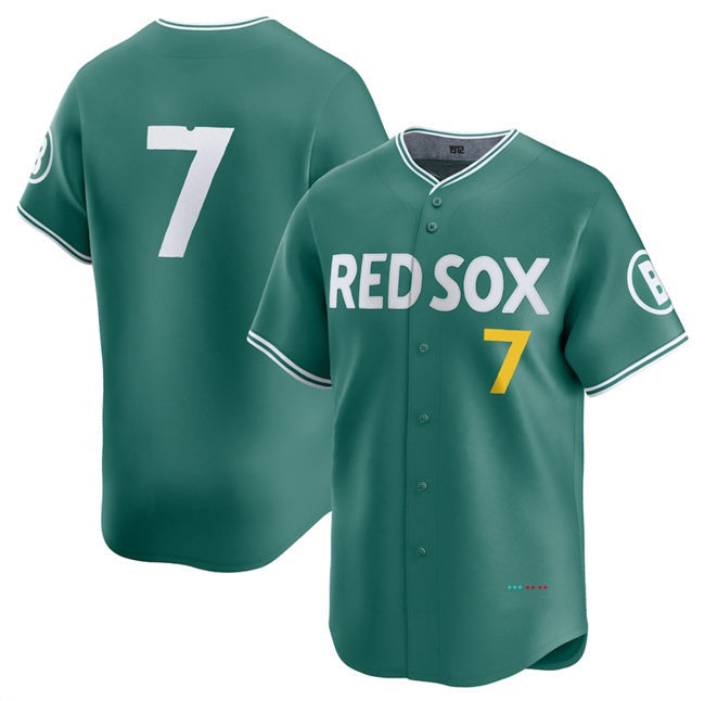 Baseball Jersey | Boston Red Sox #7 Masataka Yoshida Green 2025 City Connect Limited Stitched - image 1