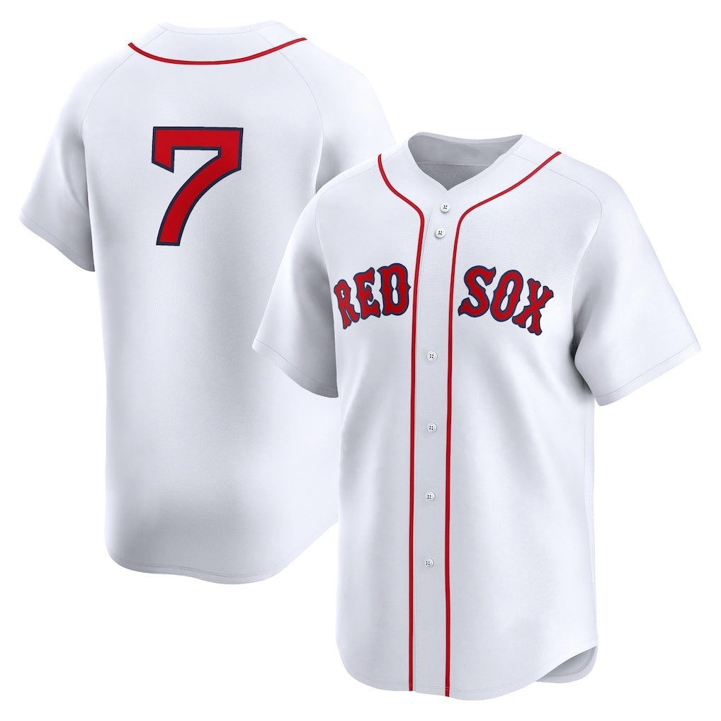 Baseball Jersey | Boston Red Sox #7 Masataka Yoshida White Home Limited Player - image 1