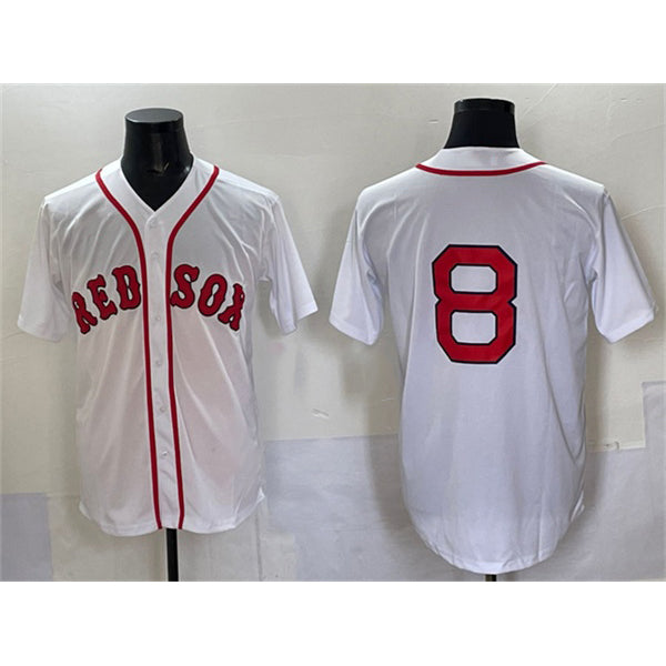 Baseball Jersey | Boston Red Sox #8 Carl Yastrzemski White Stitched - image 1