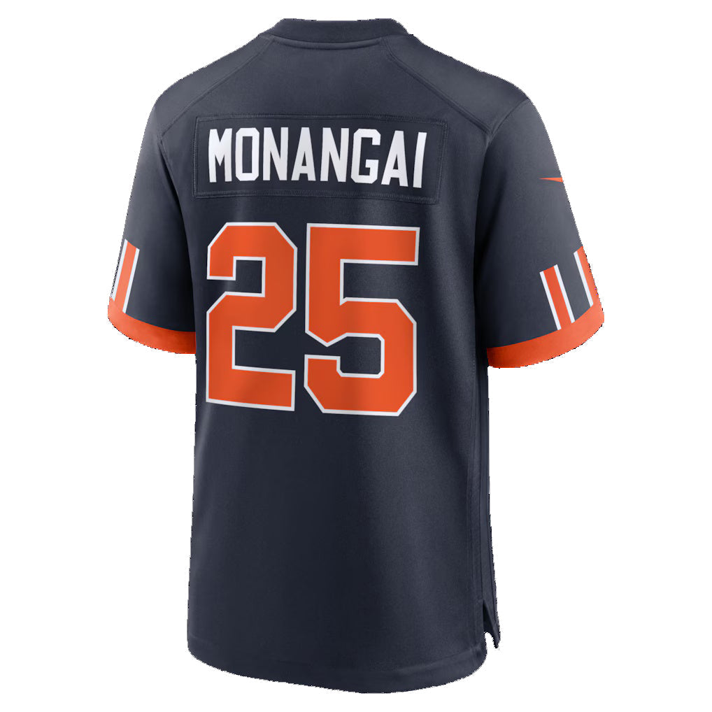 American Football Jersey | C.Bears #25 Kyle Monangai Navy 2026 Rivalries Collection Game Football Stitched Jersey - image 1