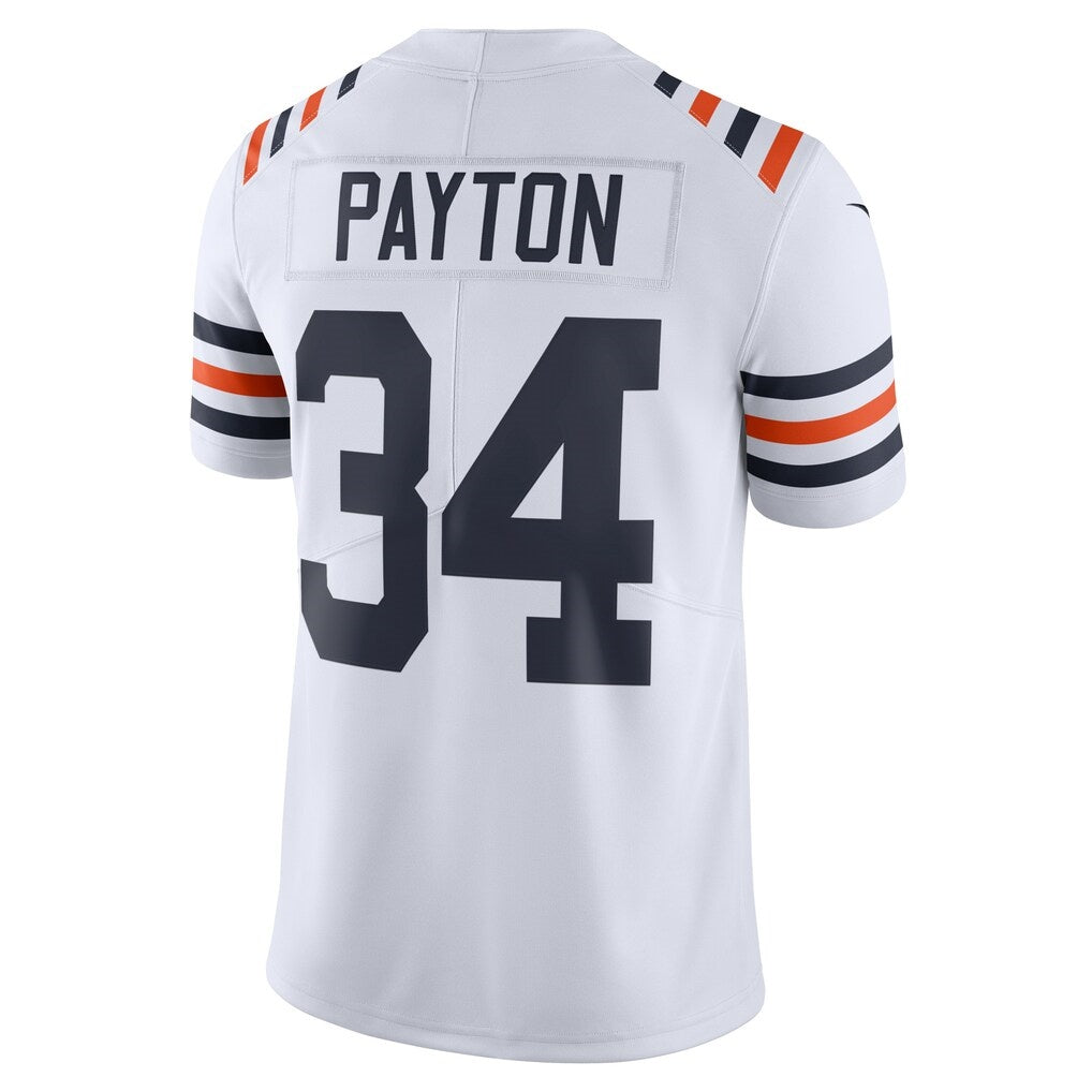 American Football Jersey | C.Bears #34 Walter Payton White 2019 100th Season Alternate Classic Retired Player Limited Stitched Football American Jersey - image 1