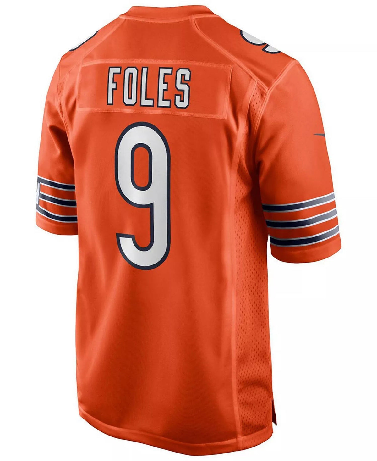 American Football Jersey | C.Bears #9 Nick Foles Orange Game Retired Player Stitched Football American Jersey - image 1