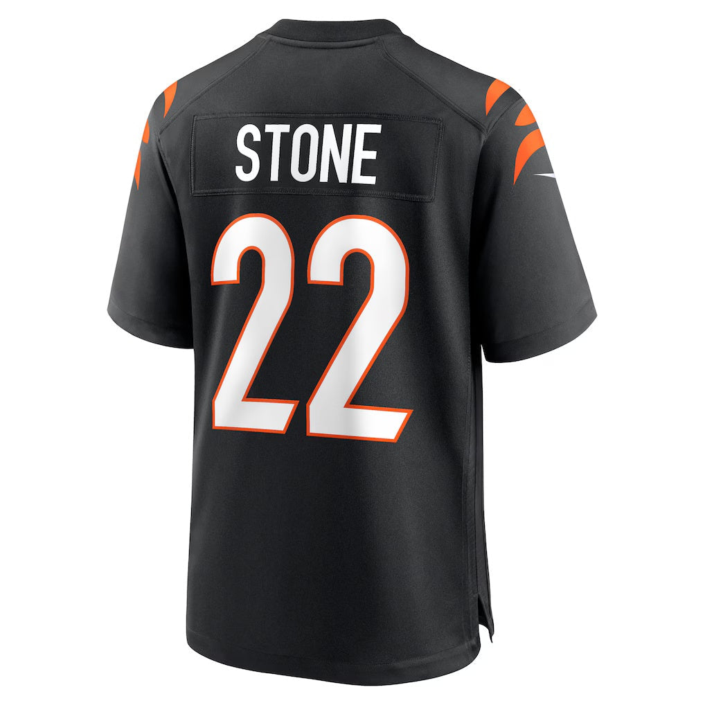 American Football Jersey | C.Bengals #22 Geno Stone Black Game Stitched Football American Jersey - image 1