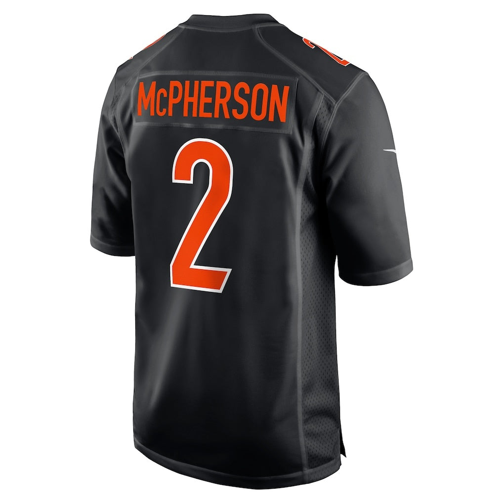 American Football Jersey | C.Bengals #2 Evan McPherson Black Game Fashion Stitched Football American Jersey - image 1