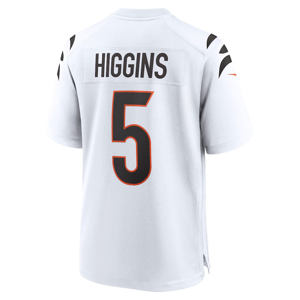 American Football Jersey | C.Bengals #5 Tee Higgins White Game Stitched Football American Jersey - image 1
