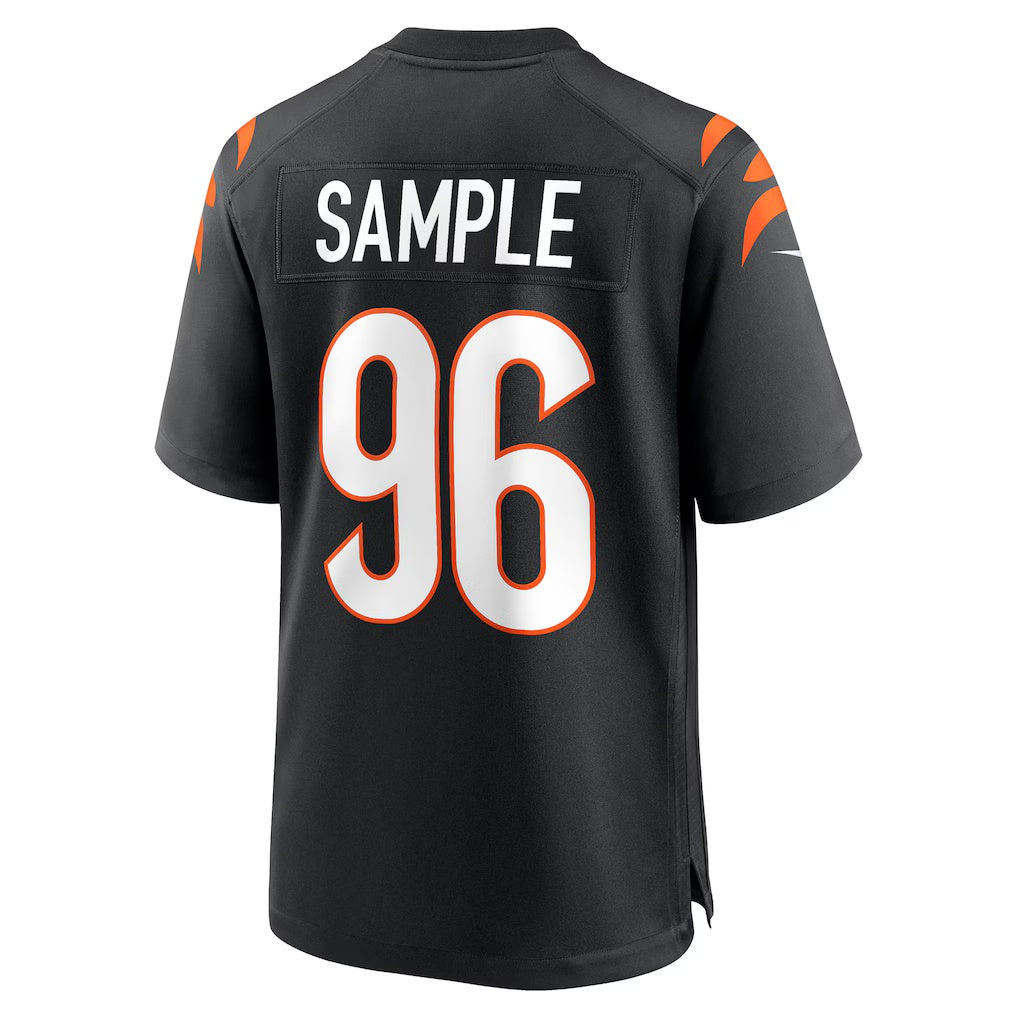 American Football Jersey | C.Bengals #96 Cam Sample Black Game Stitched Football American Jersey - image 1