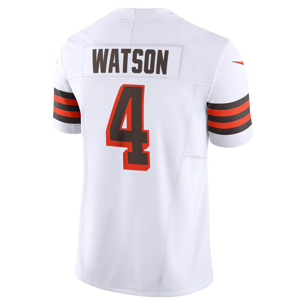American Football Jersey | C.Browns #4 Deshaun Watson White Vapor F.U.S.E. Limited Stitched Football American Jersey - image 1