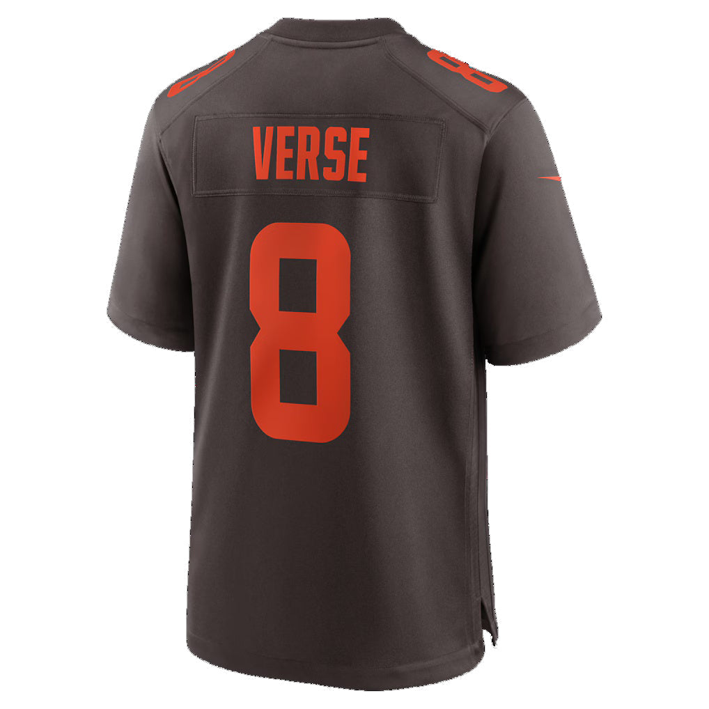 American Football Jersey | C.Browns #8 Jared Verse Brown Game MAROU - image 1