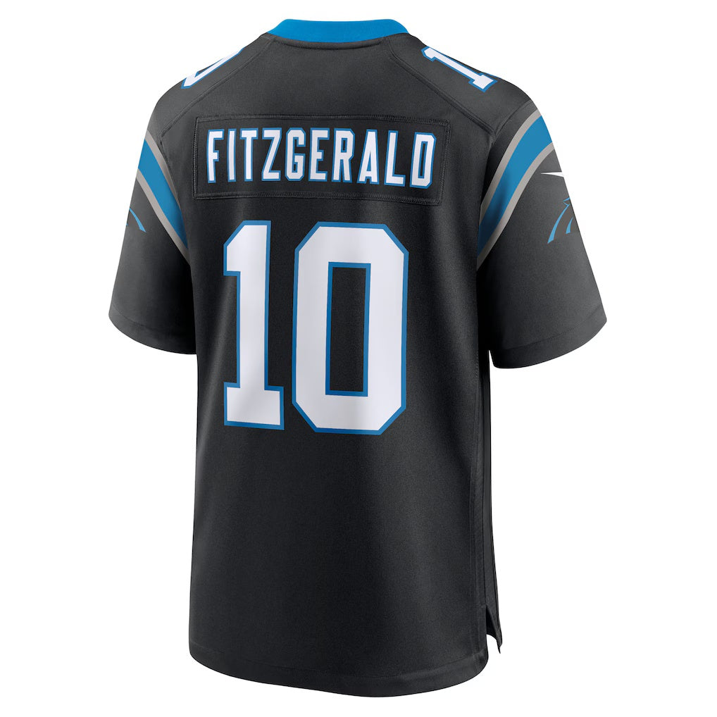 American Football Jersey | C.Panthers #10 Ryan Fitzgerald Black Team Game Stitched Football American Jersey - image 1