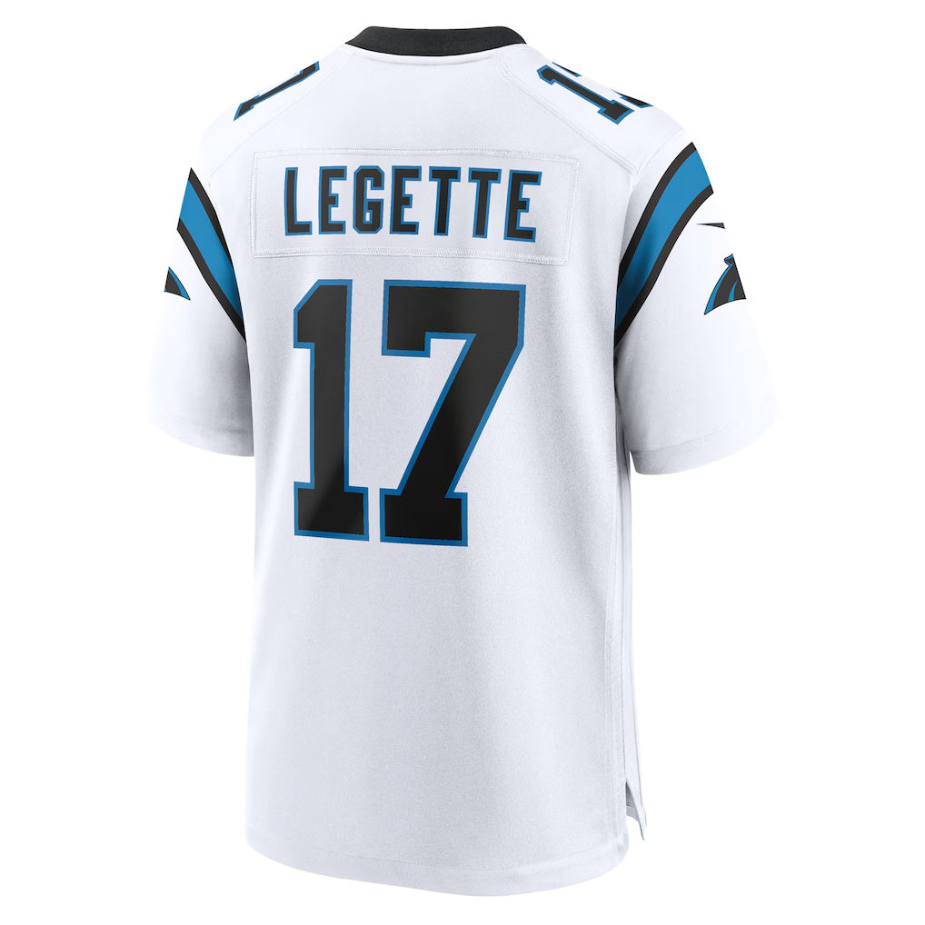 American Football Jersey | C.Panthers #17 Xavier Legette White Game Stitched Football American Jersey - image 1