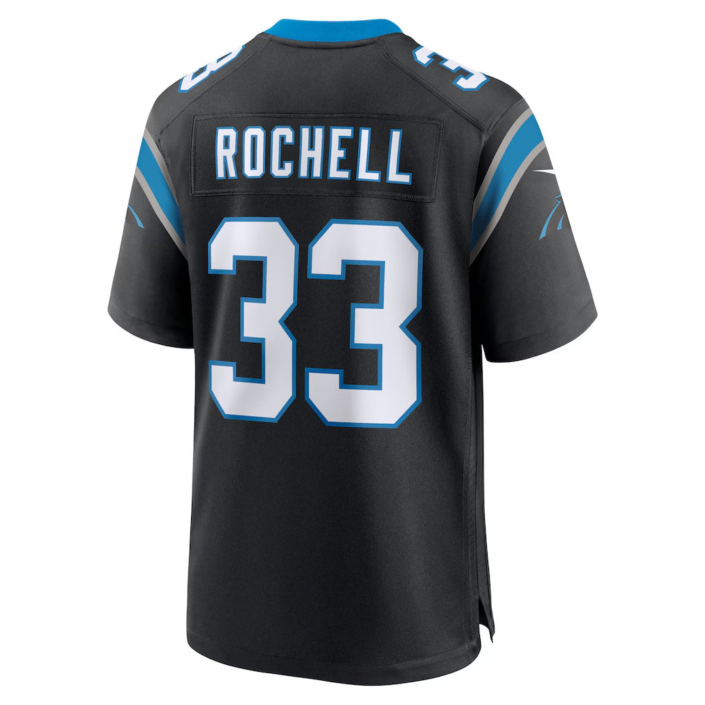 American Football Jersey | C.Panthers #33 Robert Rochell Black Team Game Stitched Football American Jersey - image 1