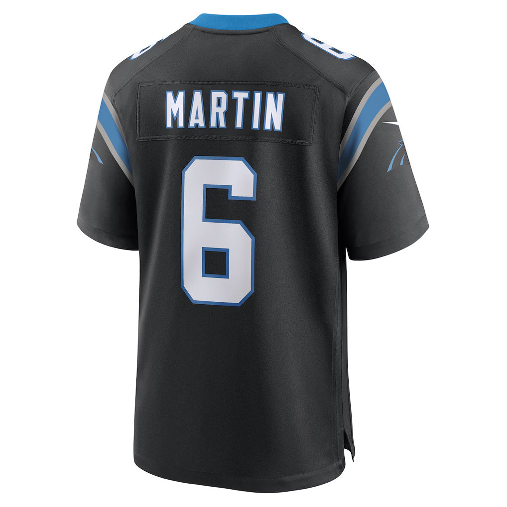 American Football Jersey | C.Panthers #6 Sam Martin Black Team Game Stitched Football American Jersey - image 1