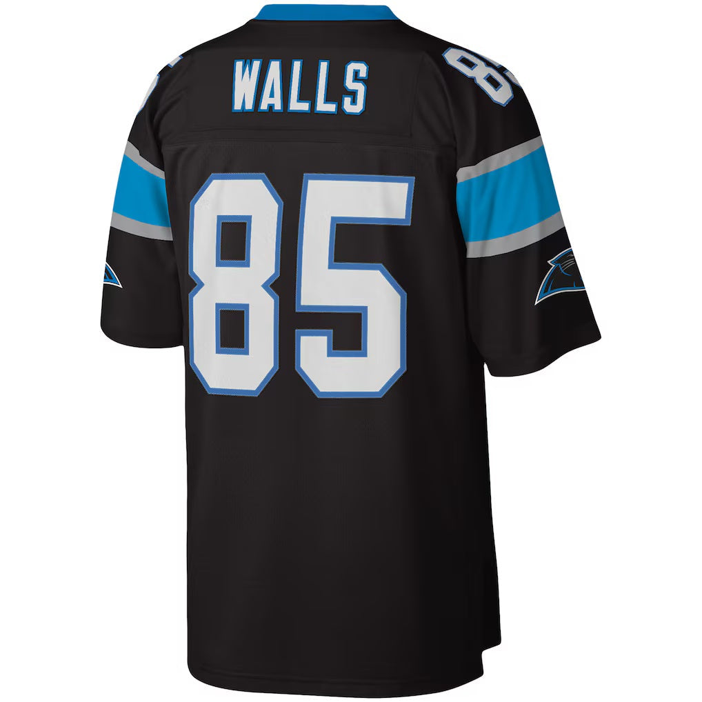 American Football Jersey | C.Panthers #85 Wesley Walls Black Legacy Replica Stitched Football American Jersey - image 1