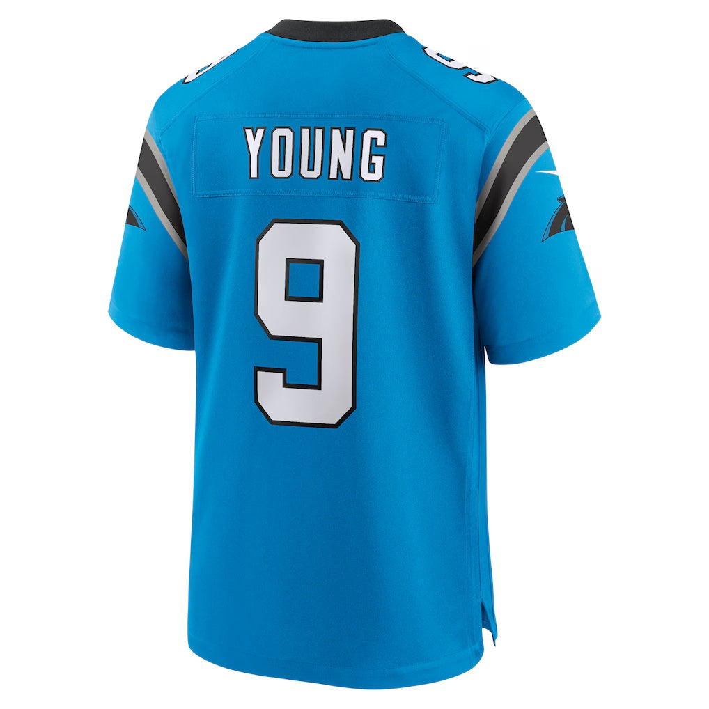 American Football Jersey | C.Panthers #9 Bryce Young Blue Alternate Game Stitched Football American Jersey - image 1