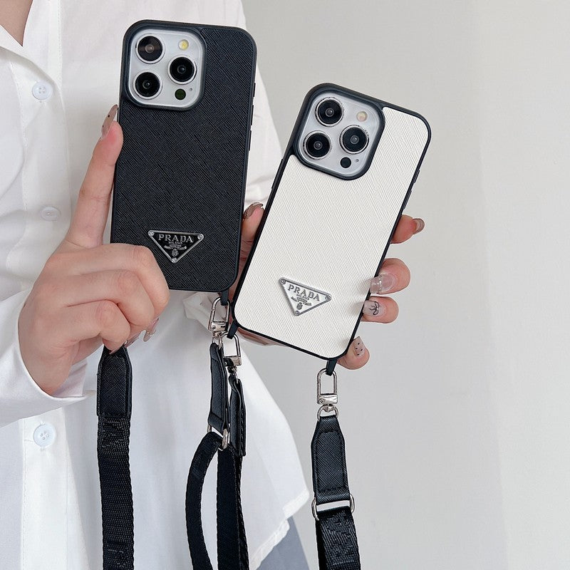Crossbody Leather iPhone Case - product view 13