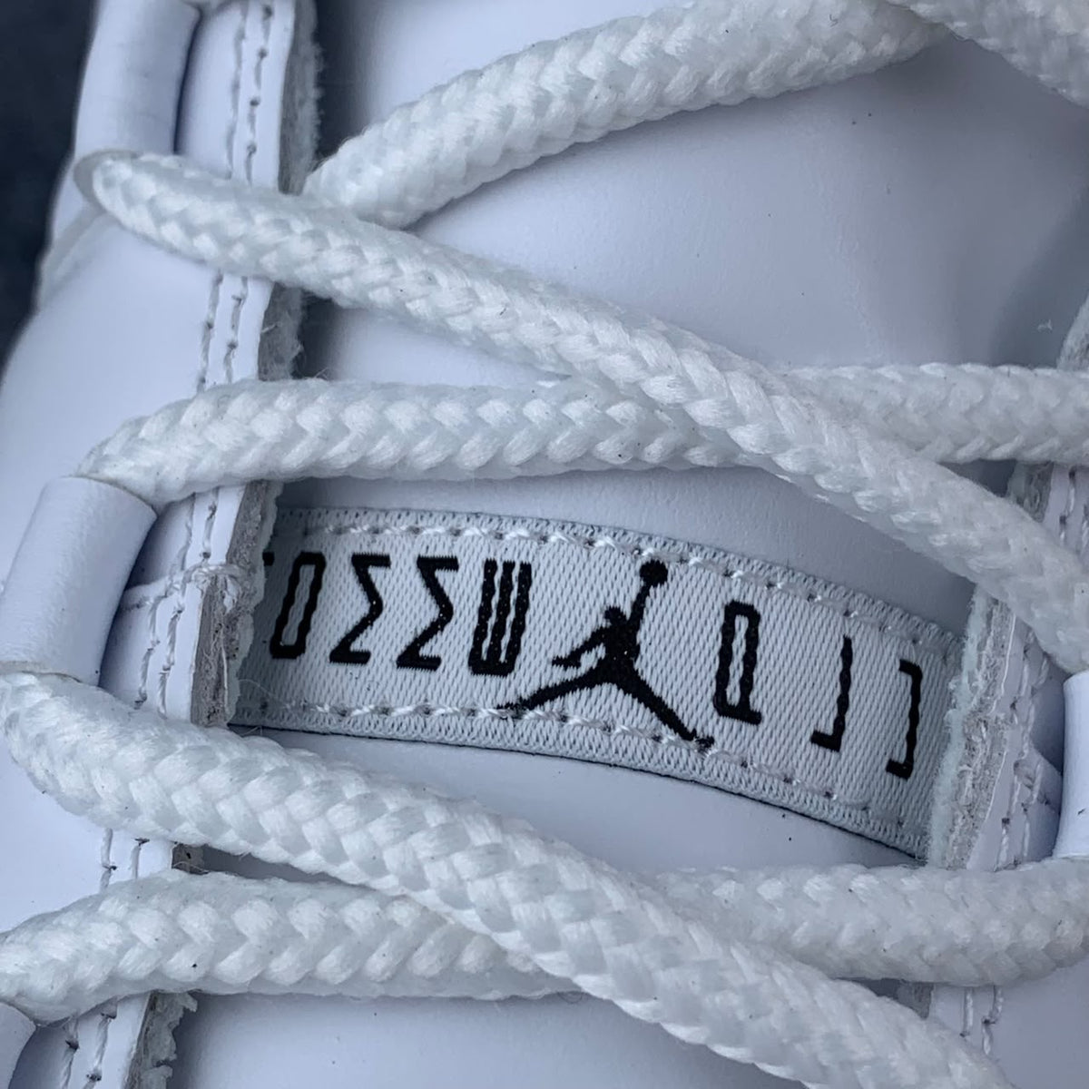 Comme des Garçons x Air Jordan 11 Retro Sneakers 'White' - product view 8