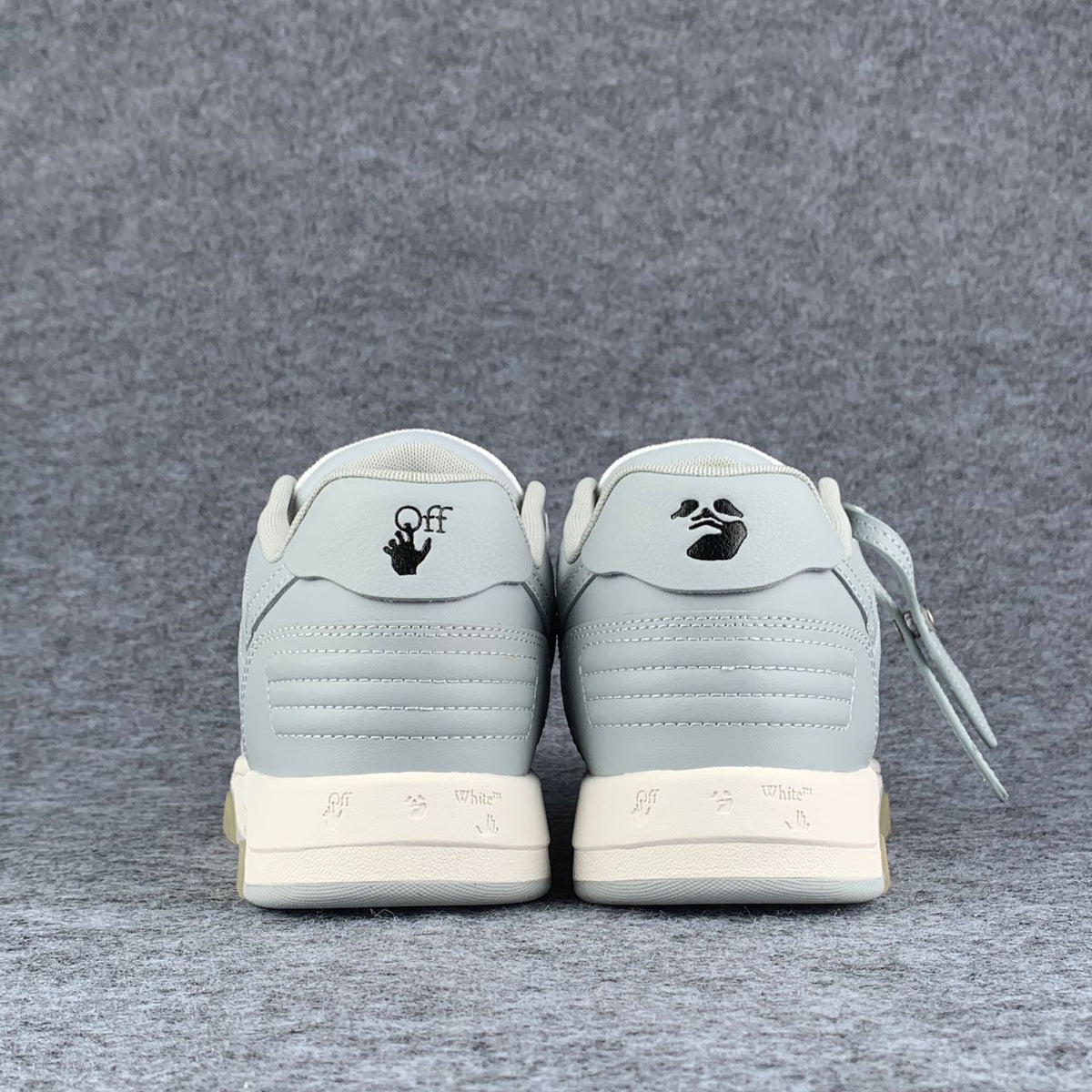 Off-White Out of Office Sneakers 'Grey White' - product view 6