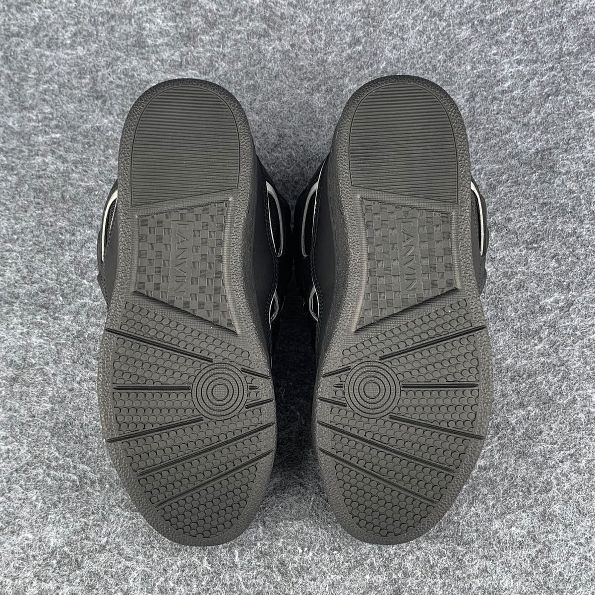 (Value Version) Lanvin Curb Sneakers 'Black Grey' - product view 5