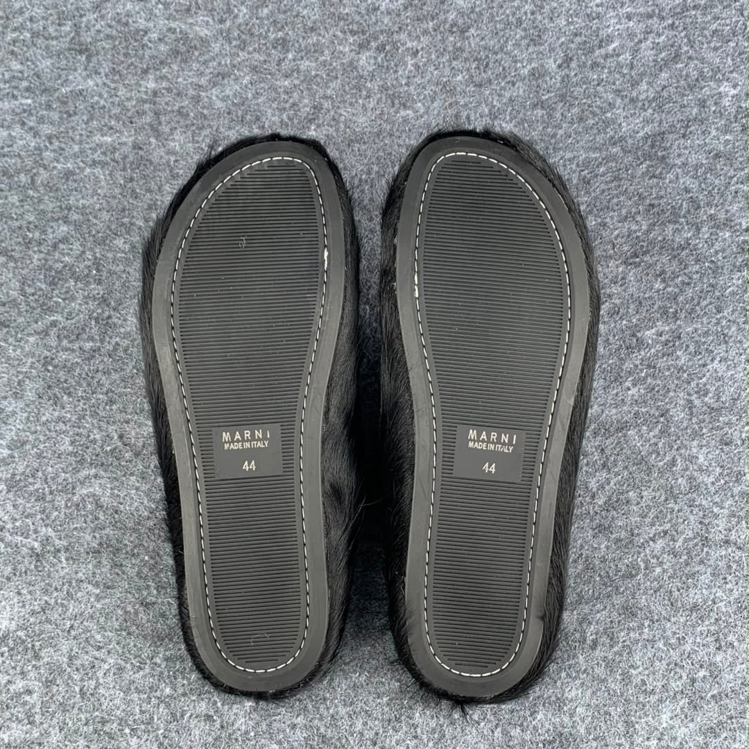 Marni Fussbett Sabot 'Black' - product view 5