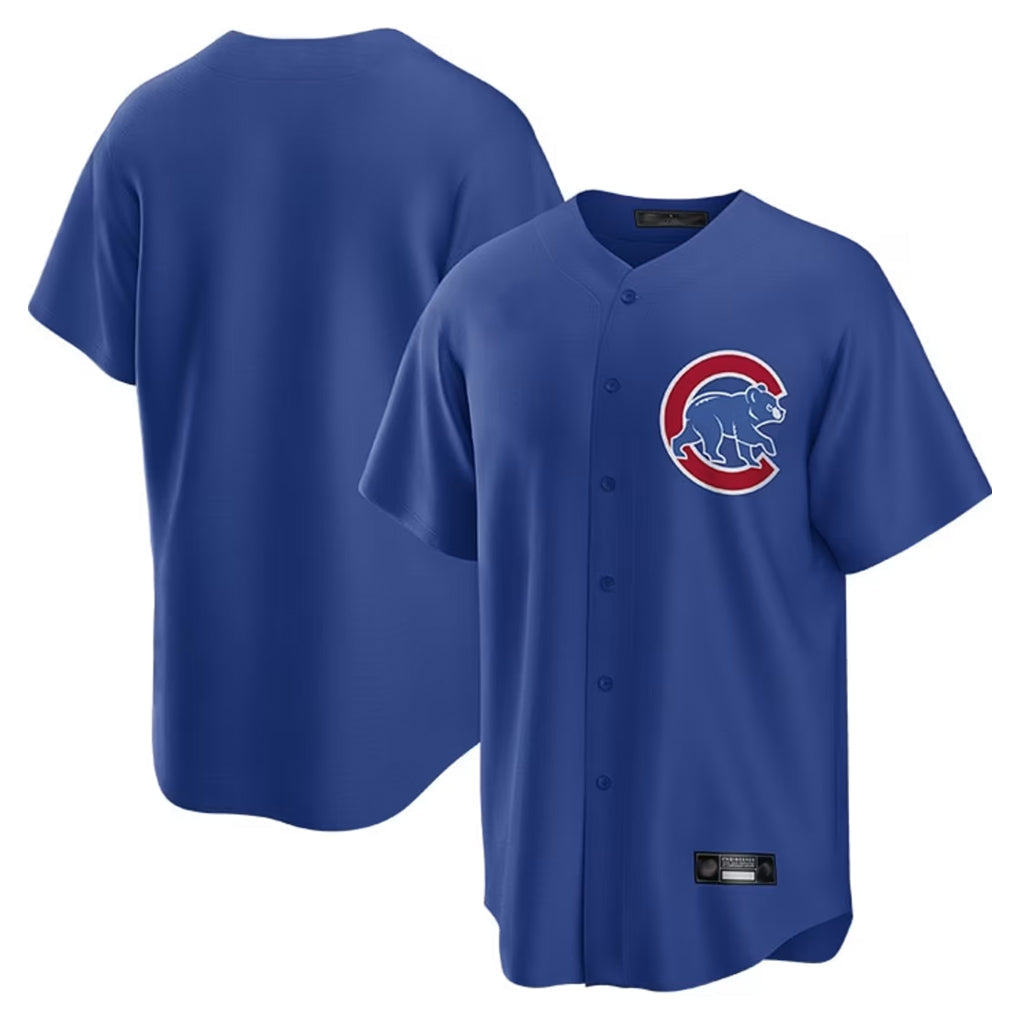 Baseball Jersey | Chicago Cubs Royal Home Game Blank Player Stitched - image 1