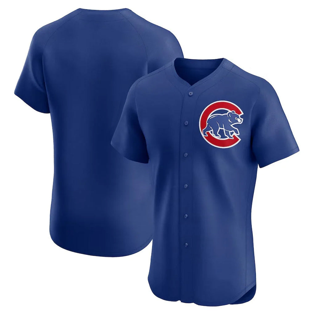 Baseball Jersey | Chicago Cubs Royal Limited Home Game Blank Player Stitched - image 1