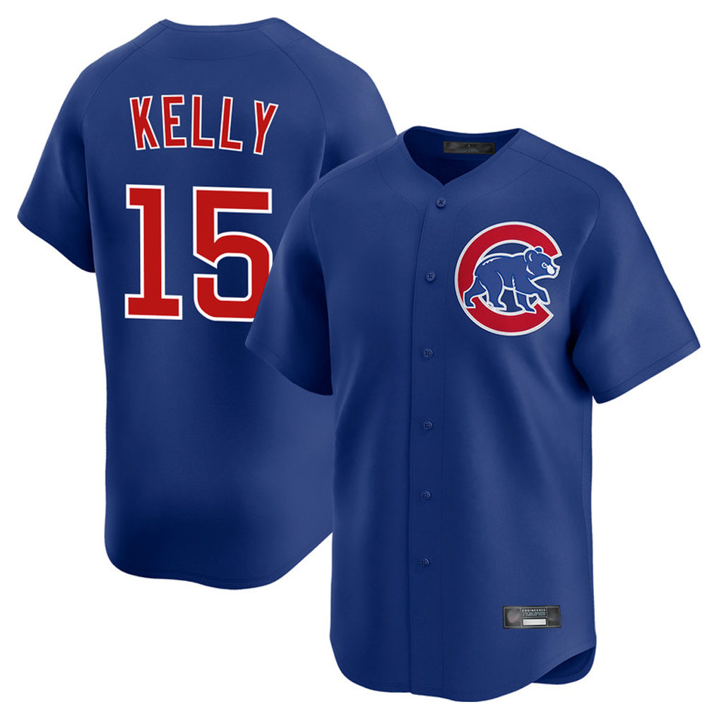 Baseball Jersey | Chicago Cubs #15 Carson Kelly Player Royal Limited Home Stitched - image 1