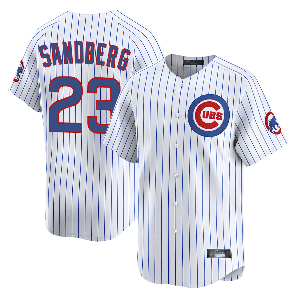Baseball Jersey | Chicago Cubs #23 Ryne Sandberg Player White Limited Home Game Stitched - image 1