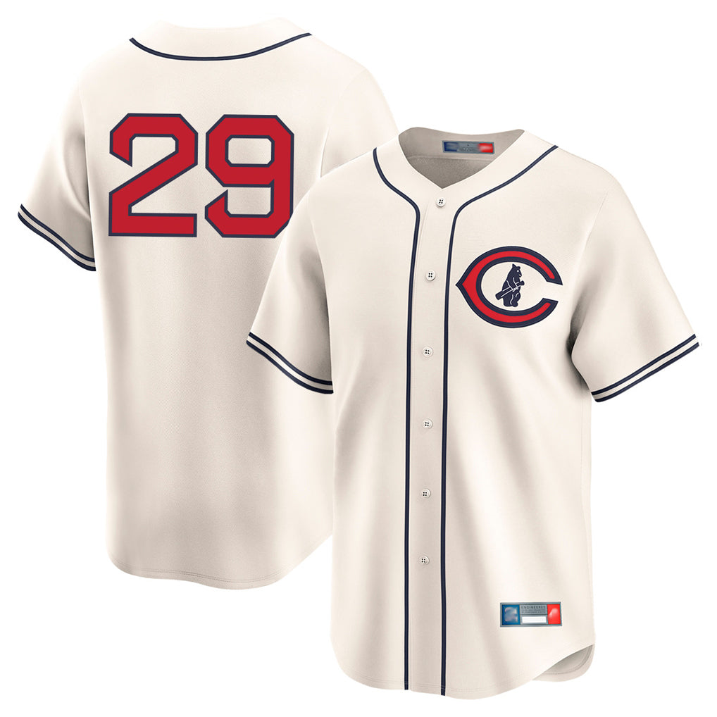 Baseball Jersey | Chicago Cubs #29 Michael Busch Player Cream Field of Dreams Limited Home Game Stitched - image 1