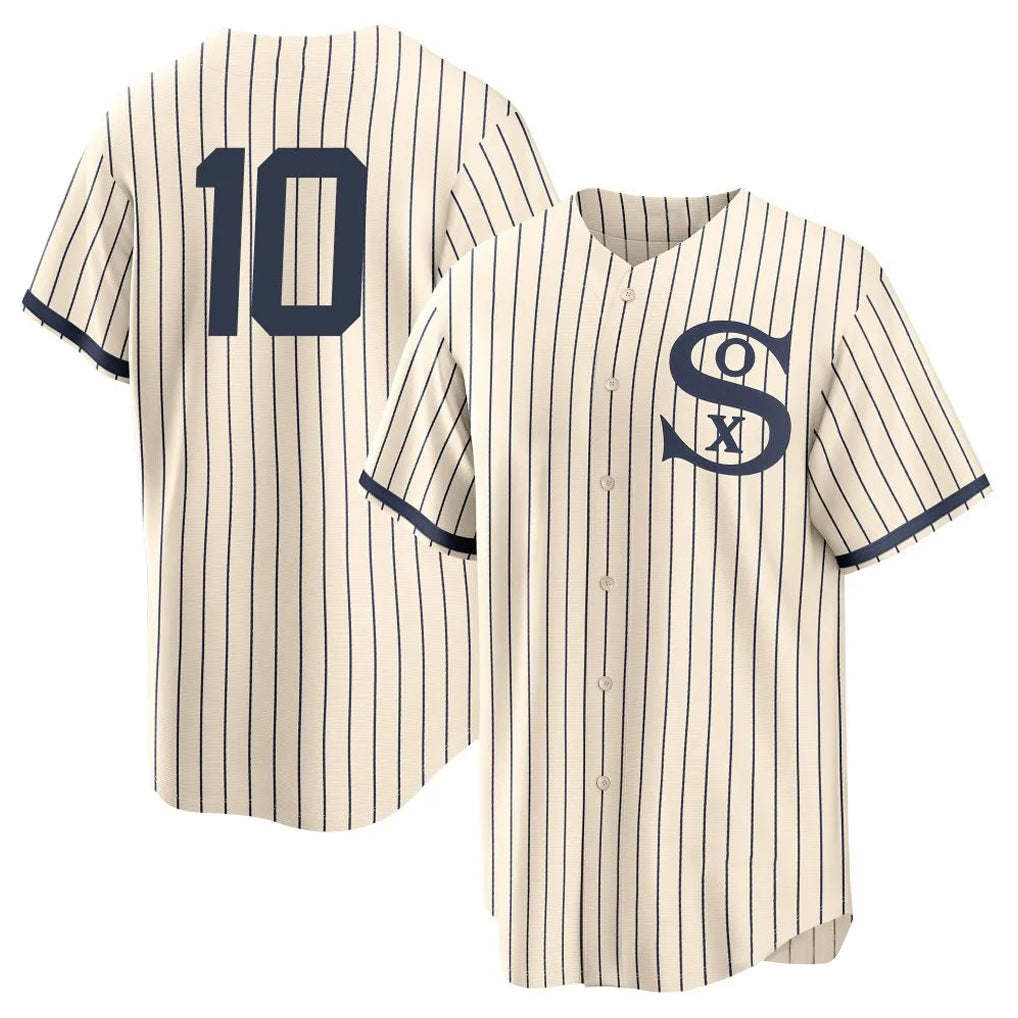 Baseball Jersey | Chicago White Sox #10 Chase Meidroth Player Cream Field of Dreams Home Game Stitched - image 1