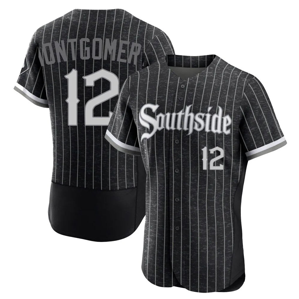 Baseball Jersey | Chicago White Sox #12 Colson Montgomery Player Black City Connect Limited Home Stitched - image 1