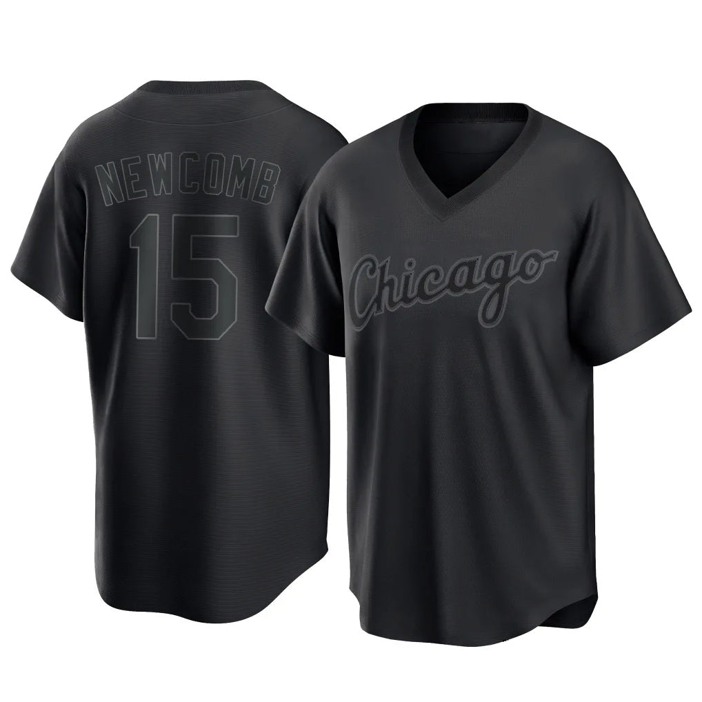Baseball Jersey | Chicago White Sox #15 Sean Newcomb Player Black Home Game Stitched - image 1