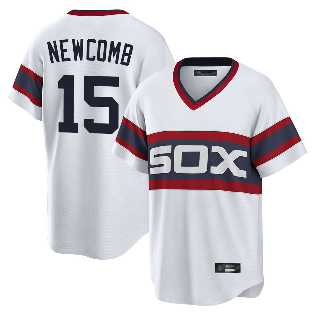 Baseball Jersey | Chicago White Sox #15 Sean Newcomb Player White Home Game Stitched - image 1