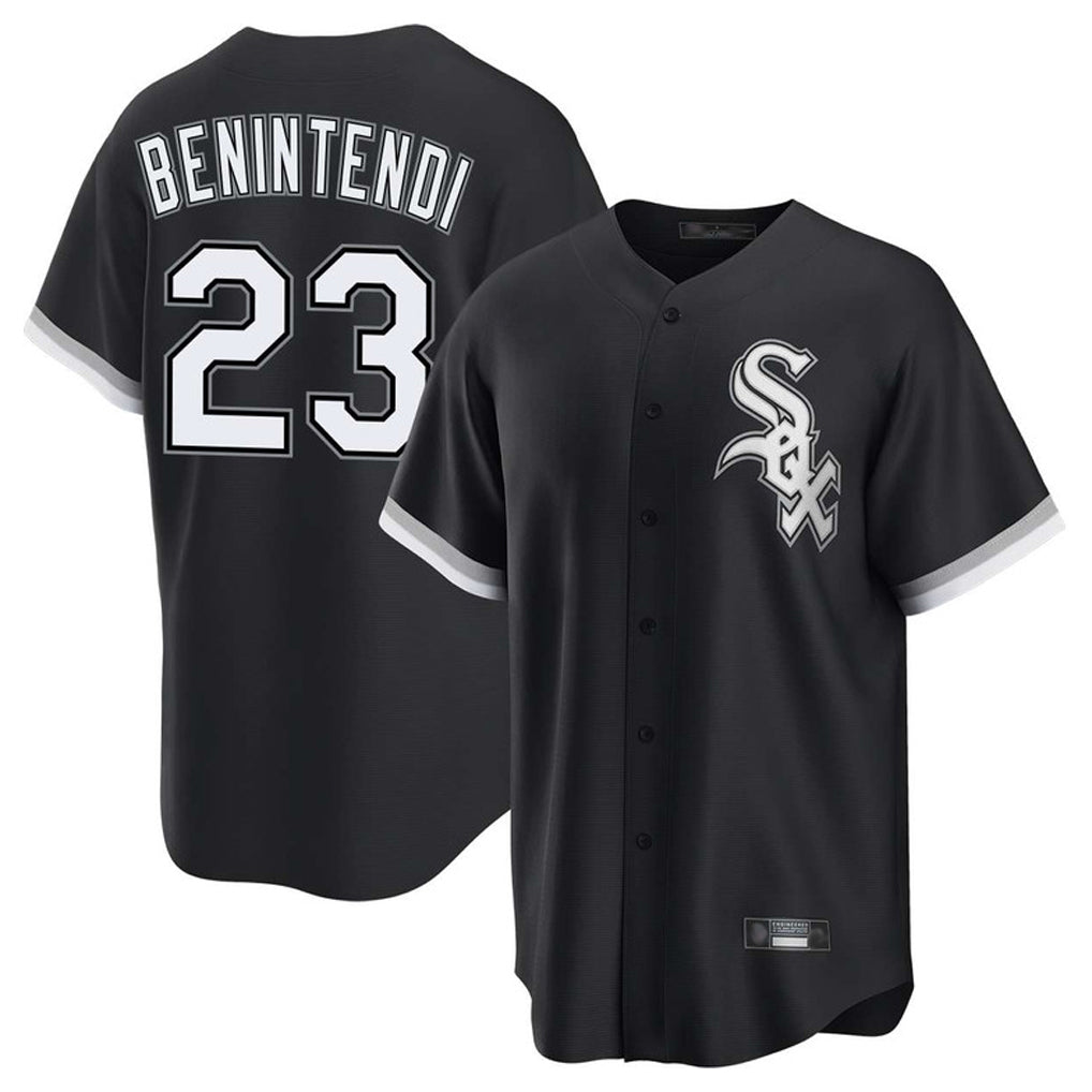 Baseball Jersey | Chicago White Sox #23 Andrew Benintendi Player Black Home Game Stitched - image 1