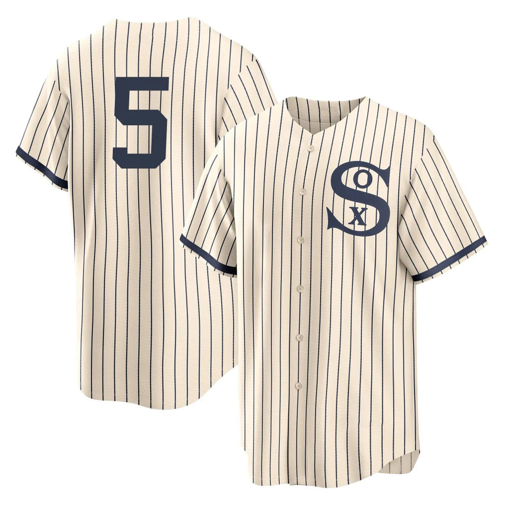 Baseball Jersey | Chicago White Sox #5 Munetaka Murakami Player Cream Field of Dreams Home Game Stitched - image 1