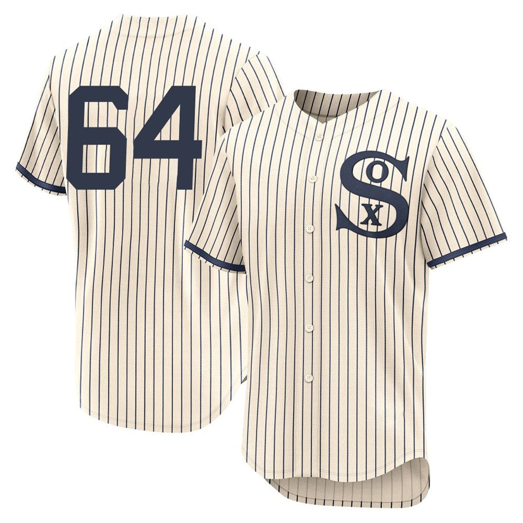 Baseball Jersey | Chicago White Sox #64 Shane Smith Player Cream Field of Dreams Limited Home Stitched - image 1